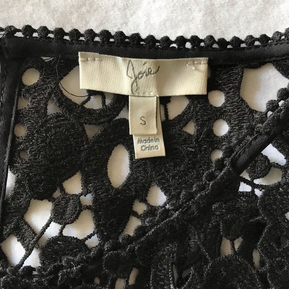 Joie Blouse with Lace - Picture 8 of 11
